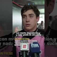 Franco Colapinto analizó su carrera en el GP de España de la F1: “No fue lo que queríamos”