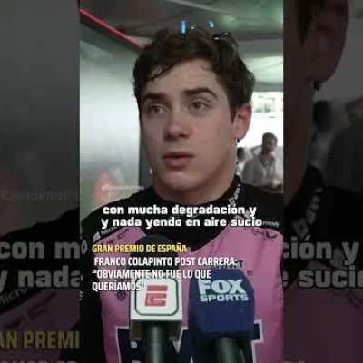 Franco Colapinto analizó su carrera en el GP de España de la F1: “No fue lo que queríamos”
