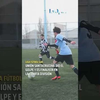 Unión Santacruceña finalista de la cuarta división