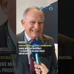 Luis Lucero habló con La Opinión Austral sobre la minería en Chubut