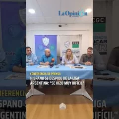 Hispano se despide de la Liga Argentina: “Se hizo muy difícil”