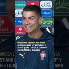 Cristiano Ronaldo reveló que un club argentino lo llamó para jugar el Mundial de Clubes