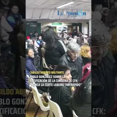 Pablo González sobre la Corte Suprema: “Esta corporación tiene miedo que a Cristina le vaya bien”
