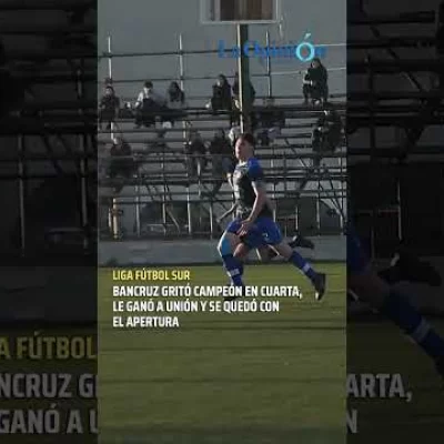 Bancruz se coronó campeón en cuarta y tuvo su revancha