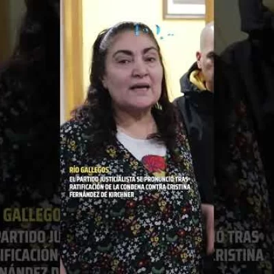 Tras el fallo contra Cristina Kirchner, la presidenta del PJ llamó a resistir: “No nos han vencido”