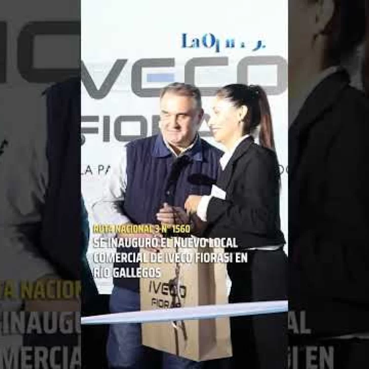Inauguraron el nuevo local comercial de Iveco Fiorasi en Río Gallegos