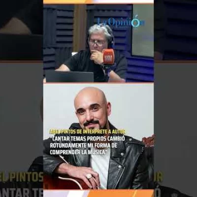 Abel Pintos: “Escribir mis propias canciones cambió mi forma de entender la música”