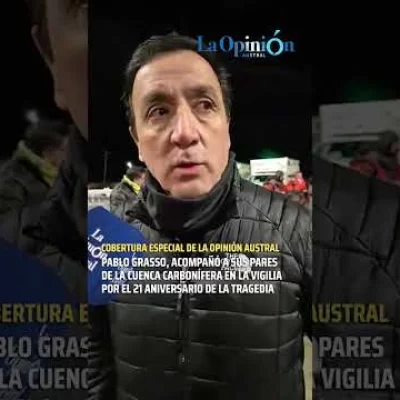 Pablo Grasso sobre la privatización de YCRT en el aniversario de la tragedia de los 14 mineros
