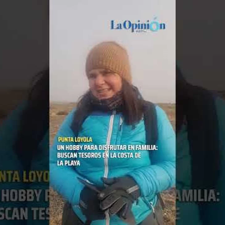 Punta Loyola: buscan “tesoros” en la playa como pasatiempo