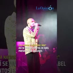Abel Pintos brindó un show en Río Gallegos y cautivó al público local