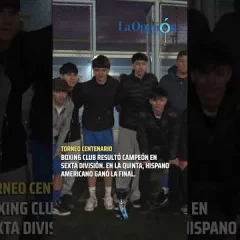 Boxing e Hispano, campeones del Torneo Centenario