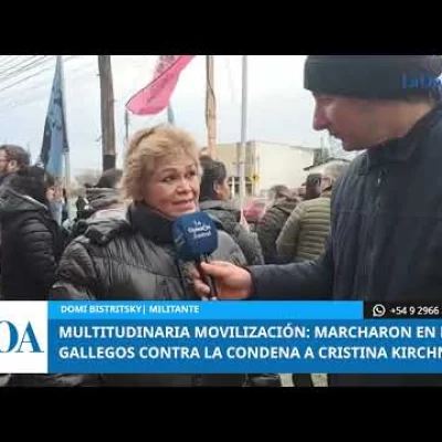 Domi Bistritsky, militante: “El pueblo necesita a Cristina más que nunca”