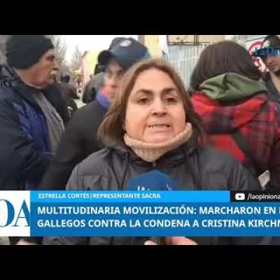 Estrella Cortés: “Muchos de los derechos adquiridos de las amas de casa fueron con Cristina”