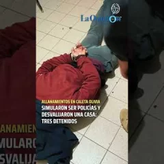 Se hicieron pasar por policías y desvalijaron a una familia