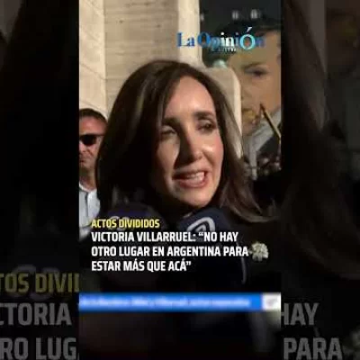 Villarruel participó del acto por el Día de la Bandera en Rosario y lanzó un reproche a Milei