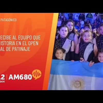 LU12 recibe al equipo que hizo historia en el Open Mundial de Patinaje