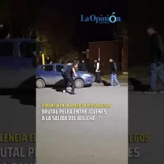 Violenta pelea en Río Gallegos dejó a un hombre inconsciente