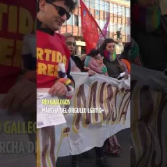 Río Gallegos marchó por el Día del Orgullo LGBTIQ+