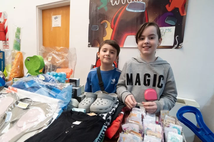 Augusto y Maite, dos pequeños amigos que emprenden