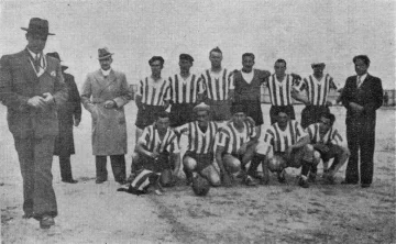 Un punto vital para los de Boca frente al Boxing en el torneo de 1940 Un punto vital para los de Boca frente al Boxing en el torneo de 1940