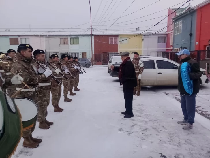  Godoy fue invitado a dirigir a la Banda del Regimiento de Infantería Mecanizada 24 