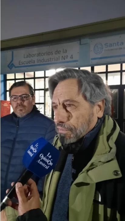  Miguel del Plá, referente del gremio ADOSAC. (Foto: José Silva/La Opinión Austral).