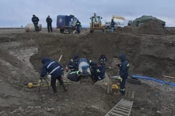 Se realizaron las tareas de mantenimiento en el acueducto de Palermo Aike Se realizaron las tareas de mantenimiento en el acueducto de Palermo Aike