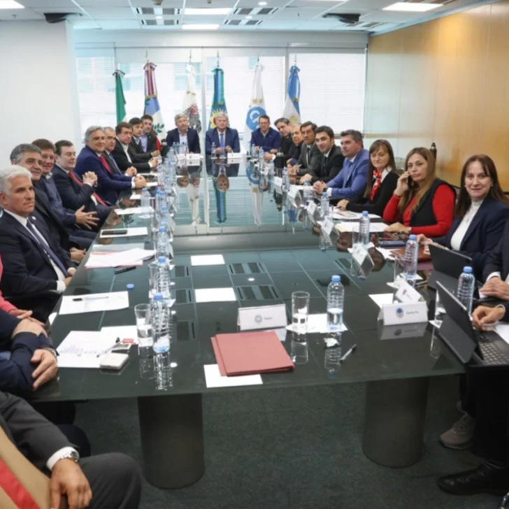 Los gobernadores hablaron del proyecto con el que buscarán sumar más recursos