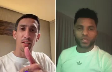 “No damos más de emoción”: el saludo de Di María y Borja a los chicos de Ángeles Especiales “No damos más de emoción”: el saludo de Di María y Borja a los chicos de Ángeles Especiales
