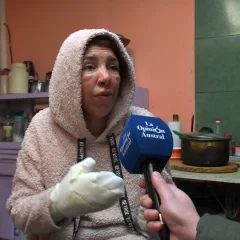 Video. Habló la madre del incendio del colectivo del barrio Patagonia de Río Gallegos: “No nos quedó nada”