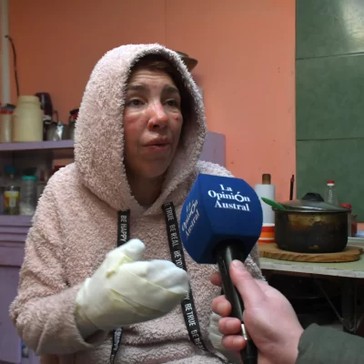 Video. Habló la madre del incendio del colectivo del barrio Patagonia de Río Gallegos: “No nos quedó nada”