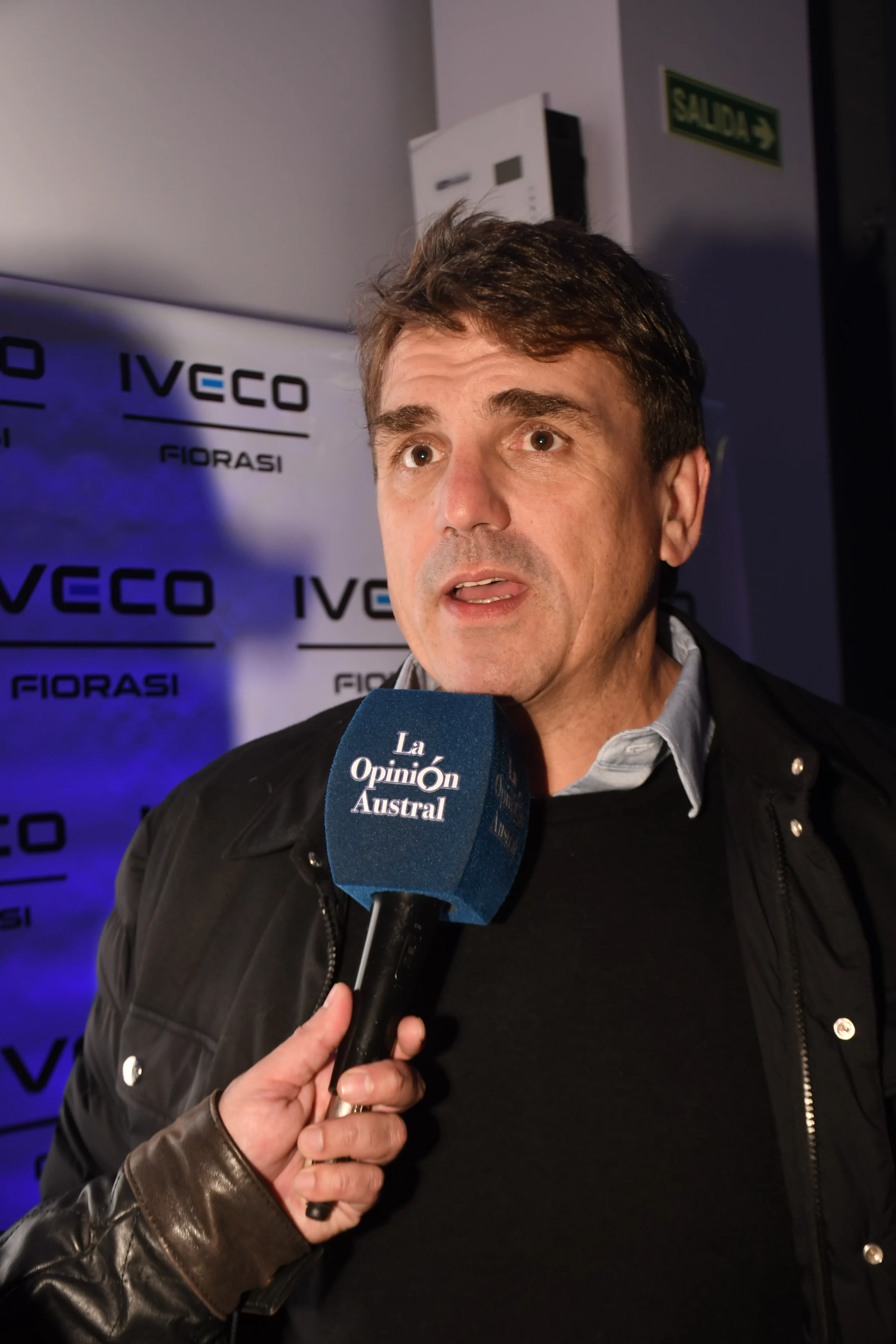  También estuvo presente el director y socio del grupo Fiorasi, Joaquin Nervi. (Foto: José Silva/La Opinión Austral).
