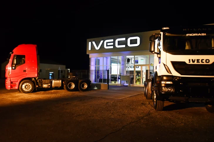  El nuevo local comercial de IVECO – FIORASI, se encuentra ubicado en la ruta nacional 3 N° 1560 de Río Gallegos. (Foto: José Silva/La Opinión Austral).