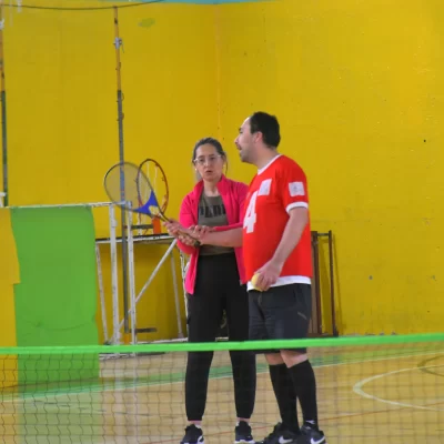 Río Gallegos fue sede de una clínica de tenis para personas con discapacidad visual