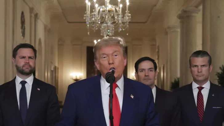  El presidente de Estados Unidos, Donald Trump fue el que comunicó el Alto el Fuego entre Irán e Israel.