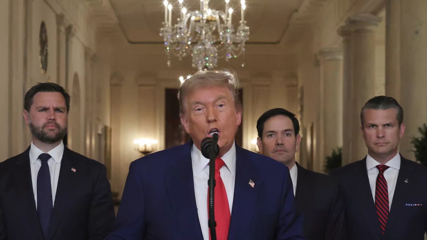  El presidente de Estados Unidos, Donald Trump fue el que comunicó el Alto el Fuego entre Irán e Israel.