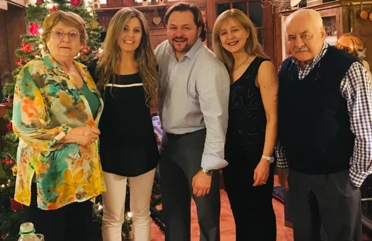  Ethel Tournour, Alejandra, Eduardo, Patricia y Eduardo Harris. Foto: gentileza familia Harris