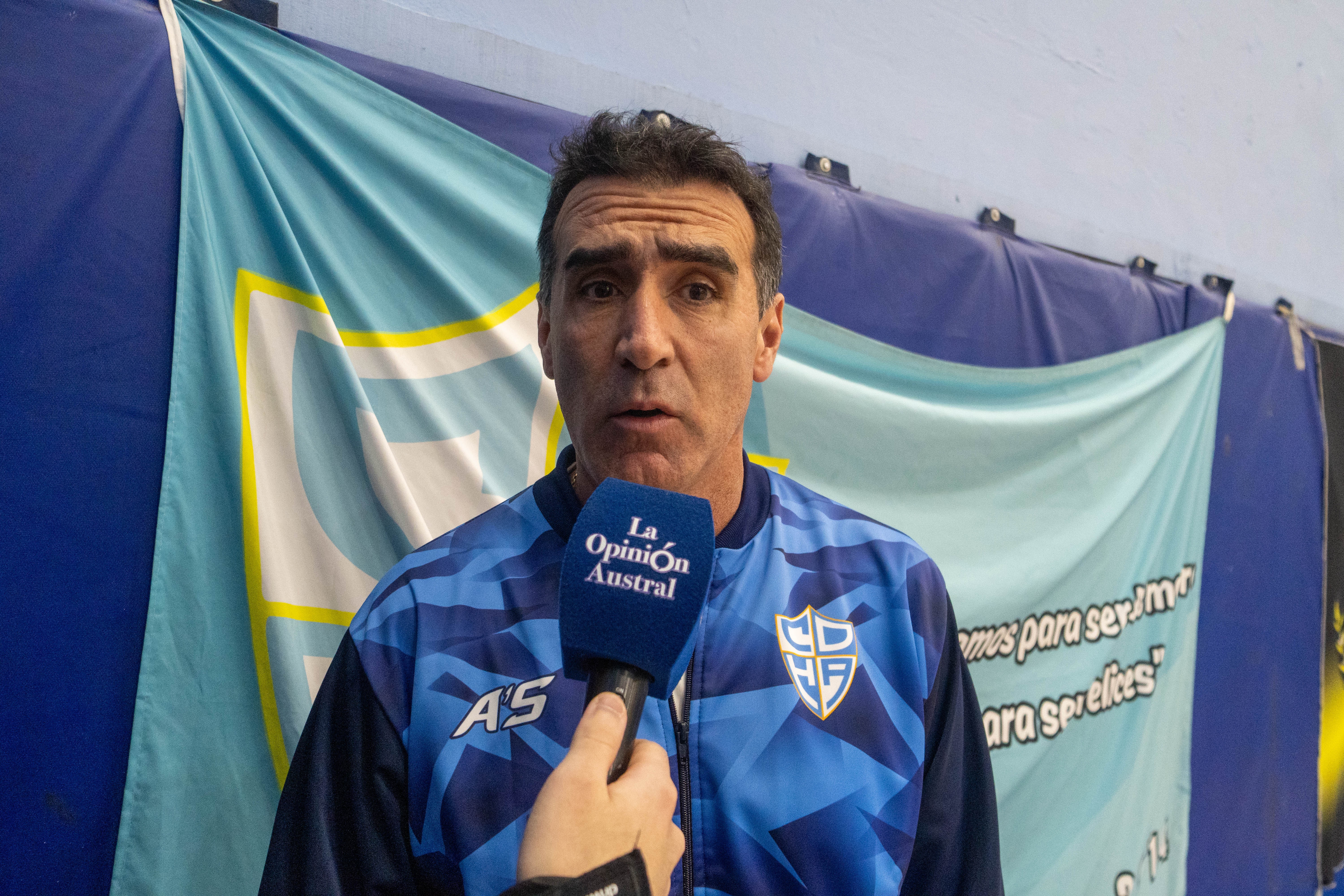  Luís Bonte, organizador. (FOTO: LEANDRO FRANCO/ LA OPINIÓN AUSTRAL)