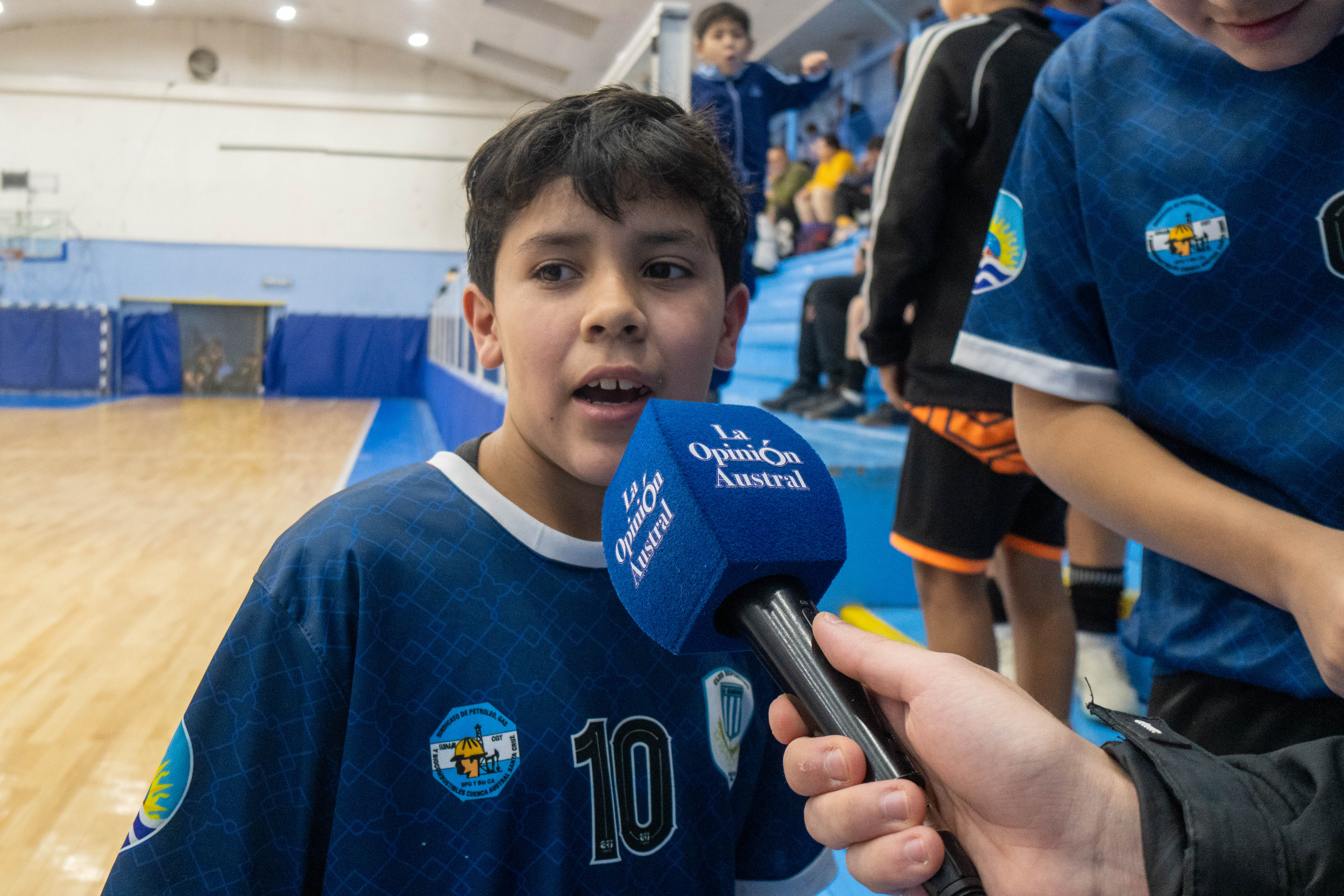  Lucas, jugador de La Academia. (FOTO: LEANDRO FRANCO/ LA OPINIÓN AUSTRAL)