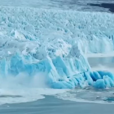 Video. Impresionante desprendimiento en el Glaciar Perito Moreno