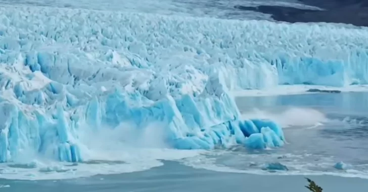 Video. Impresionante desprendimiento en el Glaciar Perito Moreno