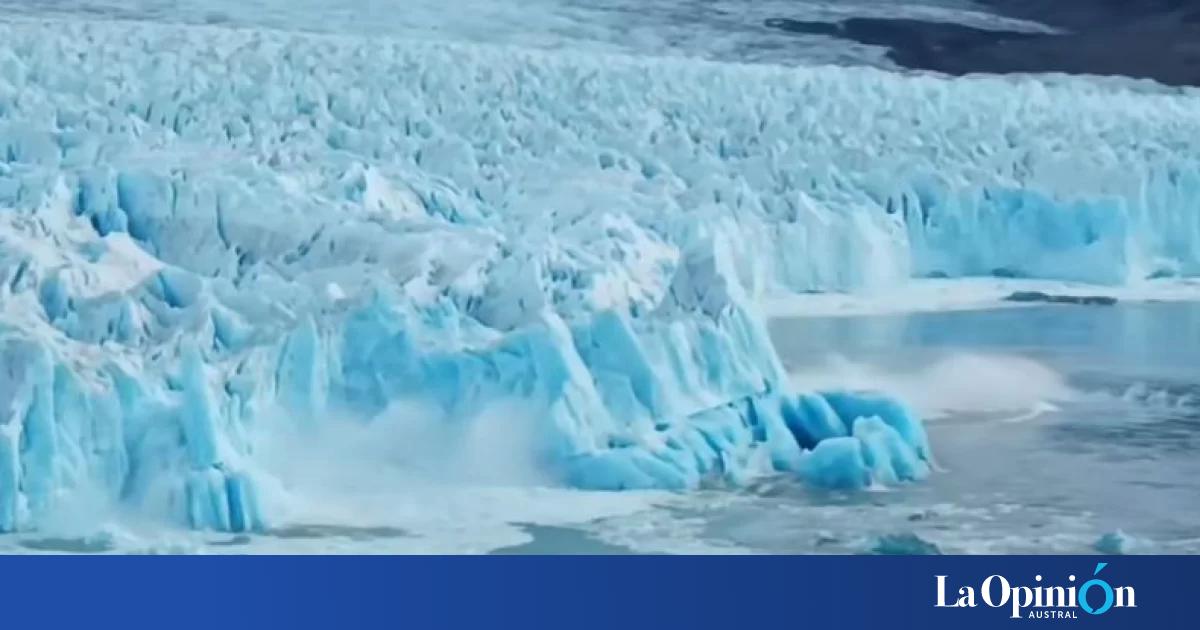 Video. Impresionante desprendimiento en el Glaciar Perito Moreno | La ...