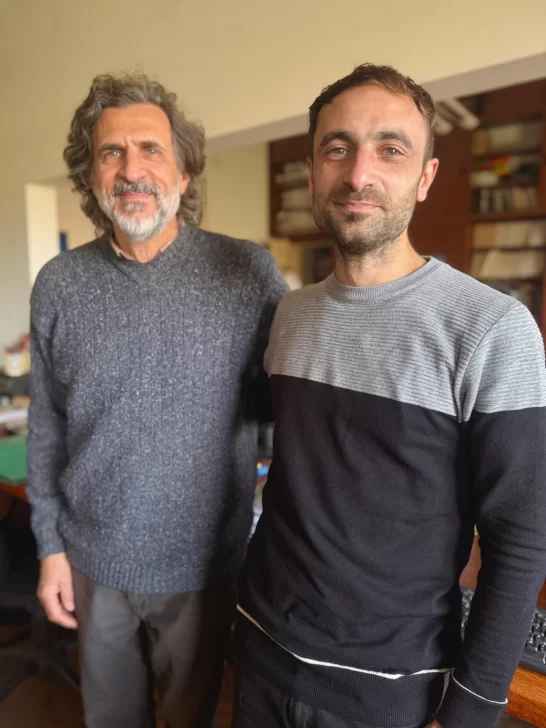  Guido Pastorino, director, y Javier Di Luca, becario posdoctoral del CONICET, ambos integrantes del Laboratorio de Ecosistemas Marinos (LEMar) del Museo Argentino de Ciencias Naturales (MACN).