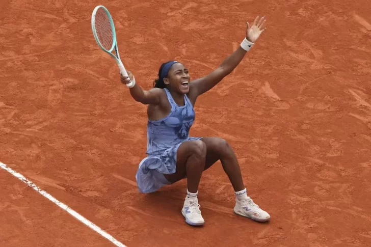 Coco Gauff venció a Aryna Sabalenka y es la nueva campeona de Roland Garros