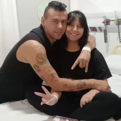 Amor de familia: bombero donó un riñón a su sobrina de 19 años