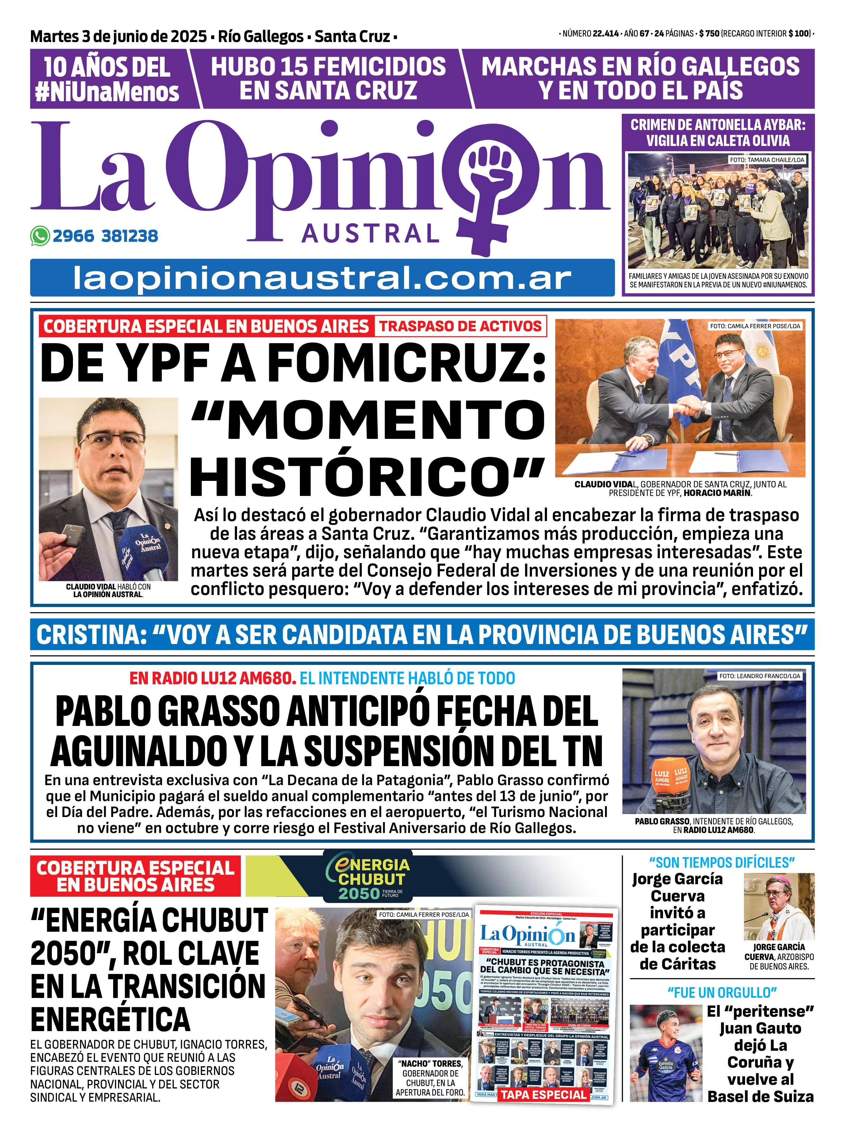 Jaime Álvarez explicó porqué YPF no se retira completamente de Santa Cruz