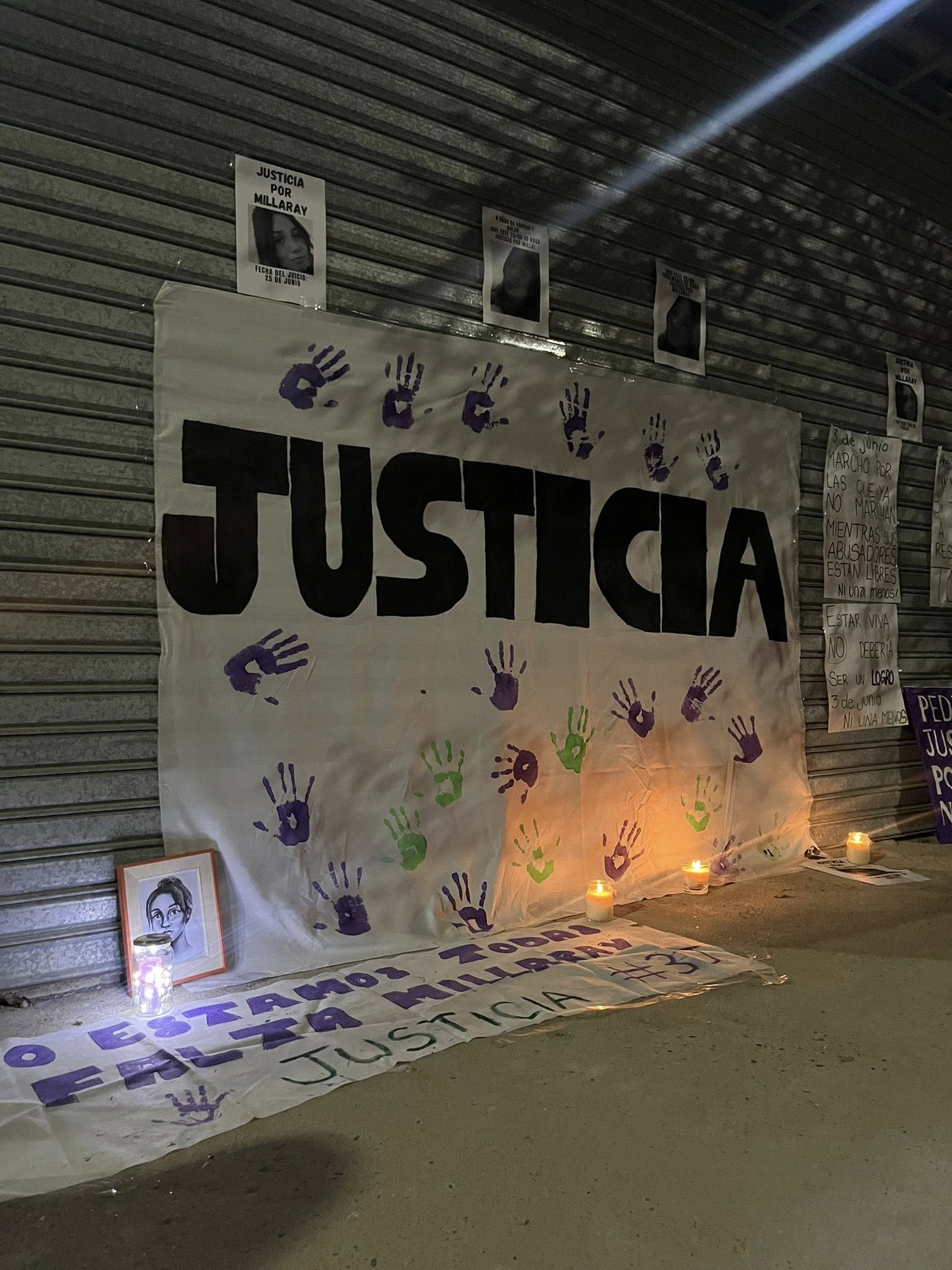 Marcha del 3J pidiendo por Millaray.
