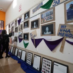 “Miradas que resisten: #3J Ni Una Menos” se inauguró en el Campus Universitario
