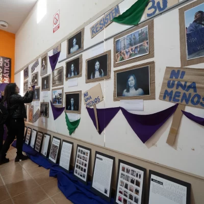“Miradas que resisten: #3J Ni Una Menos” se inauguró en el Campus Universitario