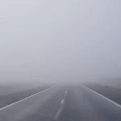 Por neblina y escarcha: piden circular con extrema precaución en rutas de Santa Cruz
